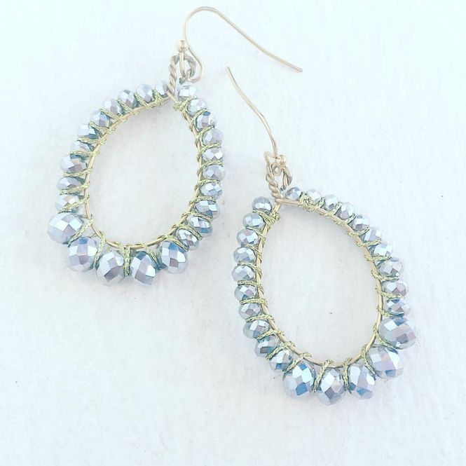 Hovedbilde Swarowski glam øredobber