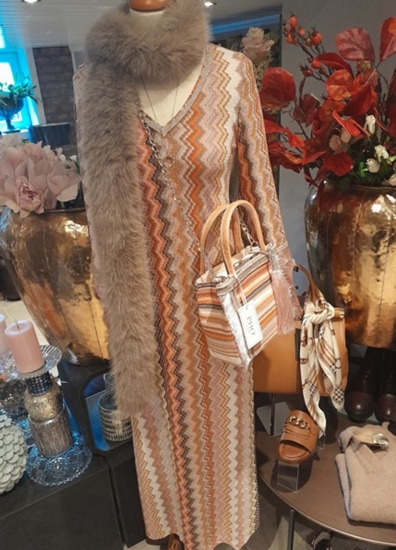 Pho Firenze Terracotta Dress