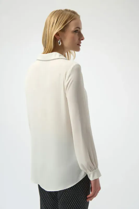 Joseph Ribkoff Georgette Flared Layered Topp 
