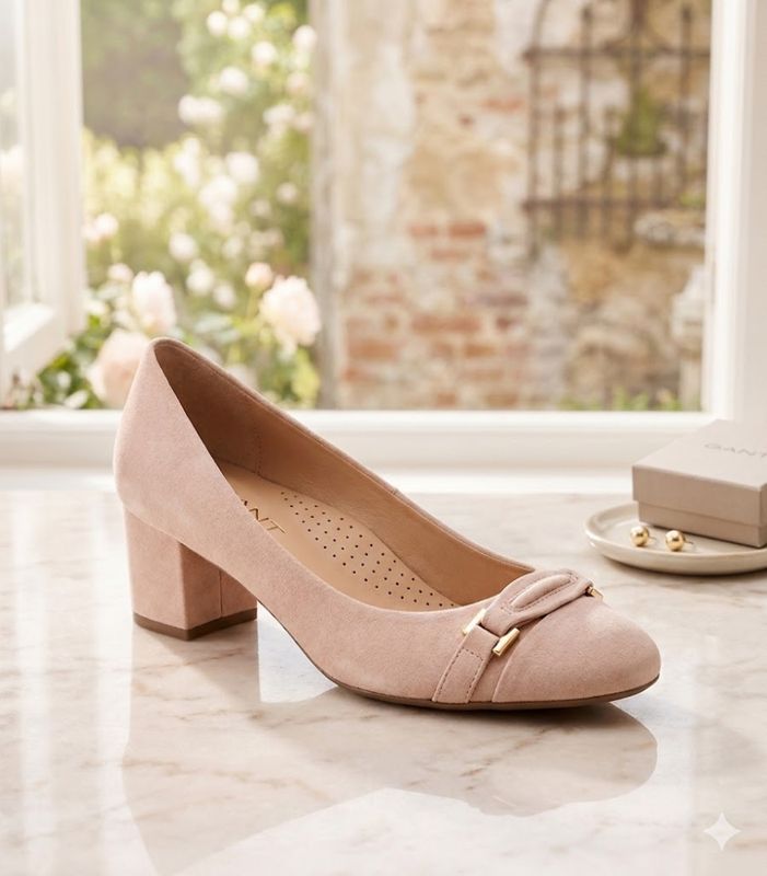 C.annu Rosa Semsket Pumps