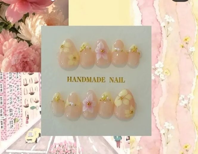 Hovedbilde Nails By A French tip rosa lysegul