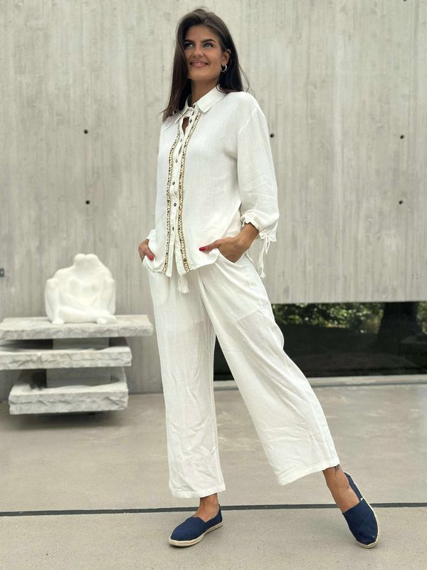 Pepper Tilla Bluse Hvit