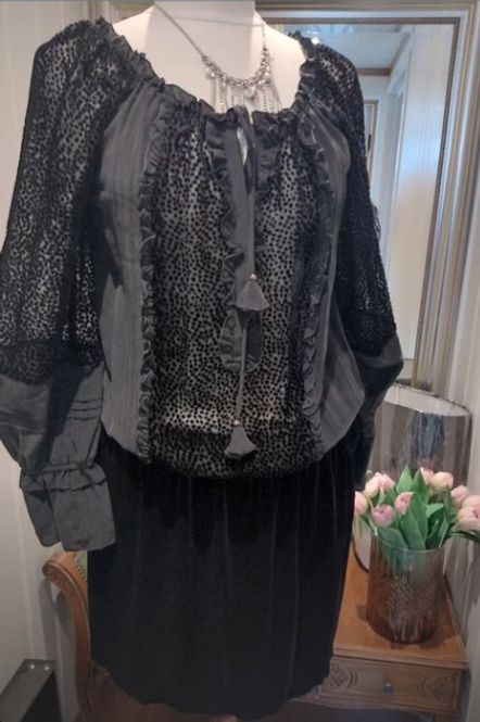 Hovedbilde Hale Bob Sort Kjole