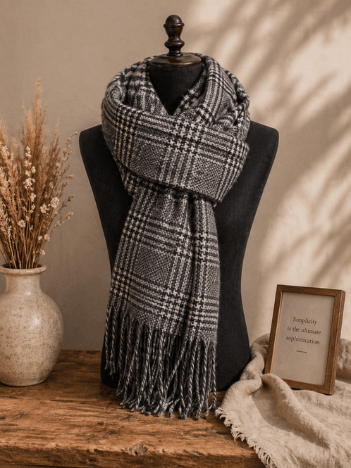 Hovedbilde Gestuz cross checked scarf