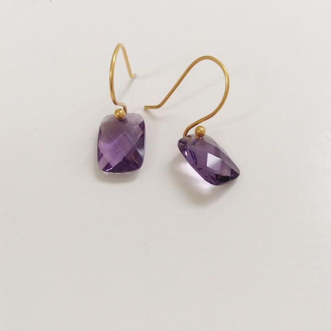 Hovedbilde Lilla øredobb amatyst